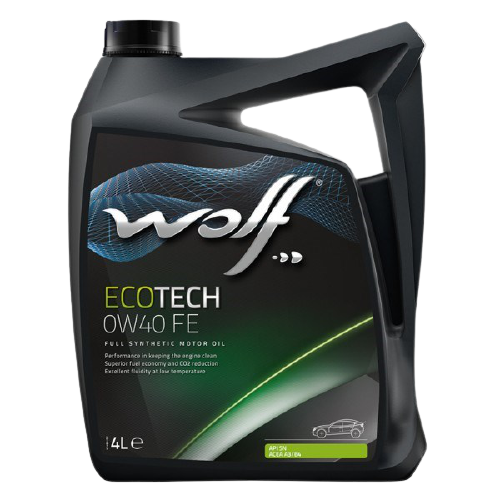 Моторное масло Wolf EcoTech 0W-40 FE, 4л  (WOLF: 161064)